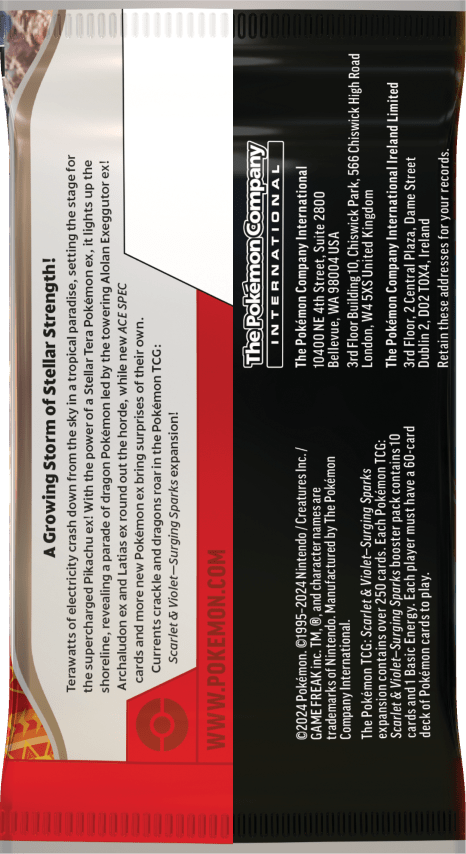 Pokemon TCG - Surging Sparks - Booster Box (18-pack) - Image 6