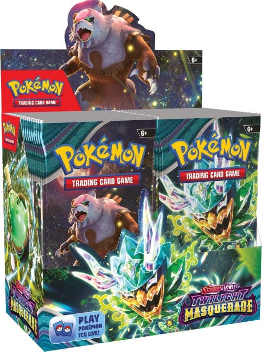 Pokemon TCG - Twilight Masqeurade - Booster Box (18-pack)