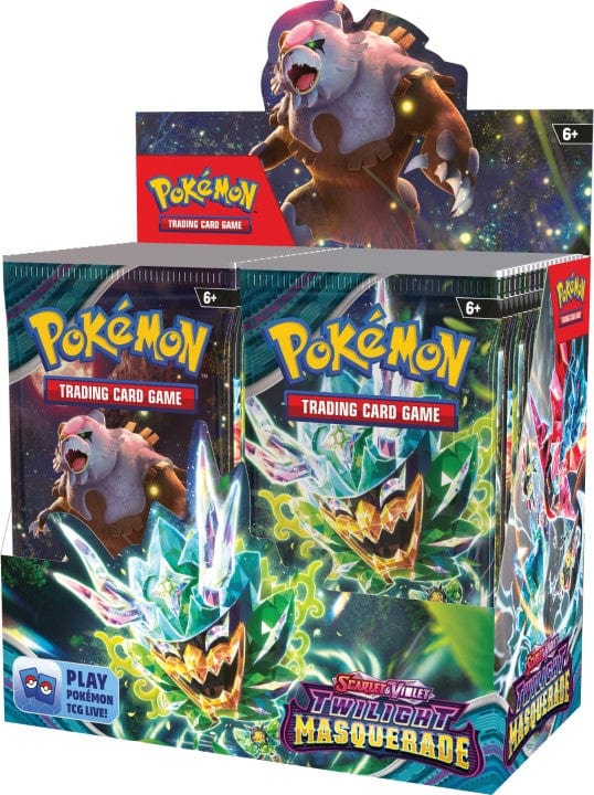 Pokemon TCG - Twilight Masqeurade - Booster Box (18-pack) - Image 2
